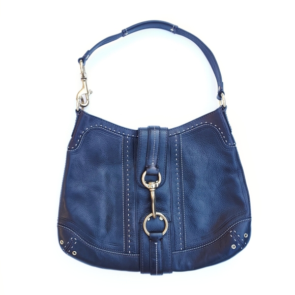 Gossip Girl COACH Black Hampton HOBO Bag - Picture 3 of 16